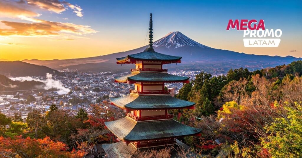 Mega Promo tem voos para o Japão com Latam e Japan Airlines por R$ 6.364 com bagagem, em 10x sem juros