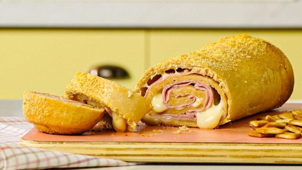 Como fazer pão de presunto e queijo com massa fofinha