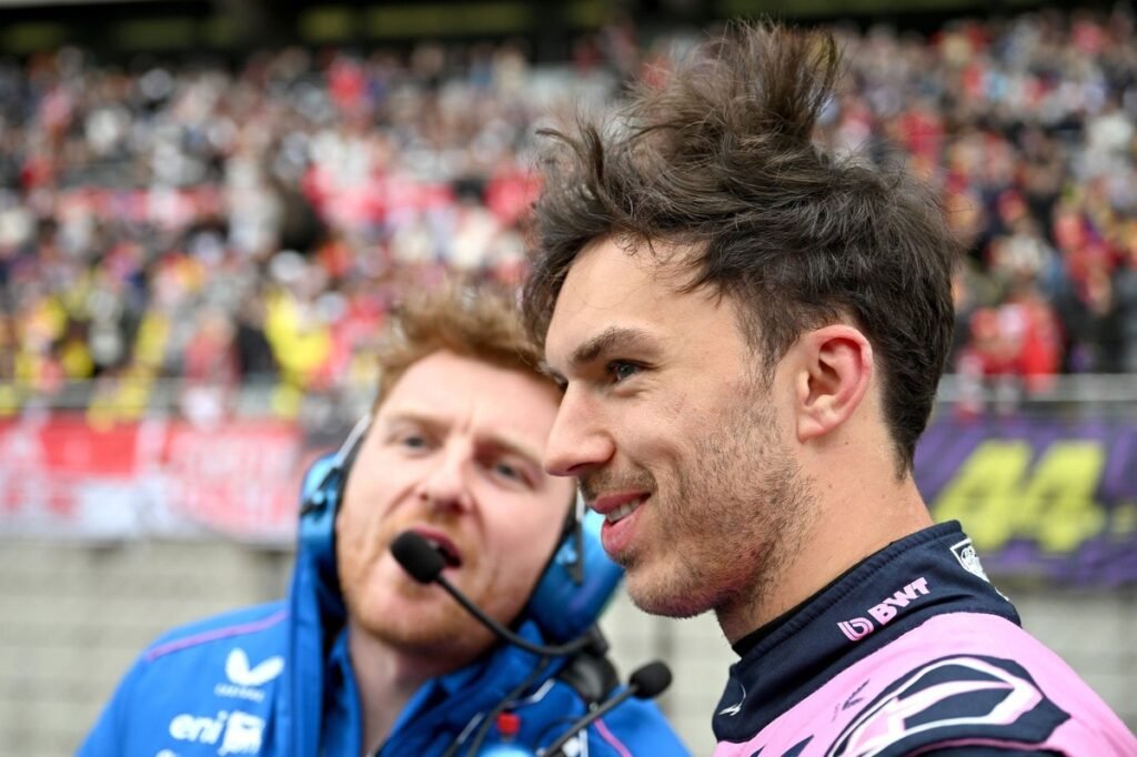 Gasly afirma que Alpine "não ficou muito atrás" da Ferrari