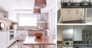 Antes de mudarmos e depois de mudarmos: reformas surpreendentes de cozinhas, lavabos e jardins