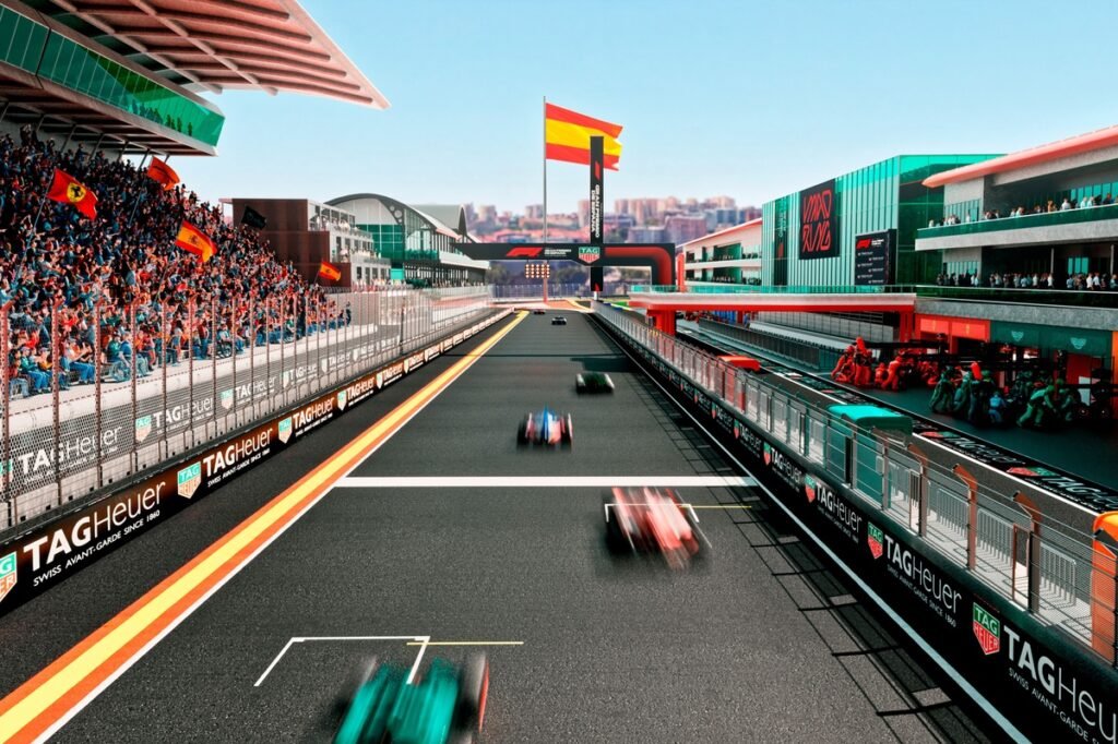 F1 divulga primeiras imagens renderizadas de Madring para 2026