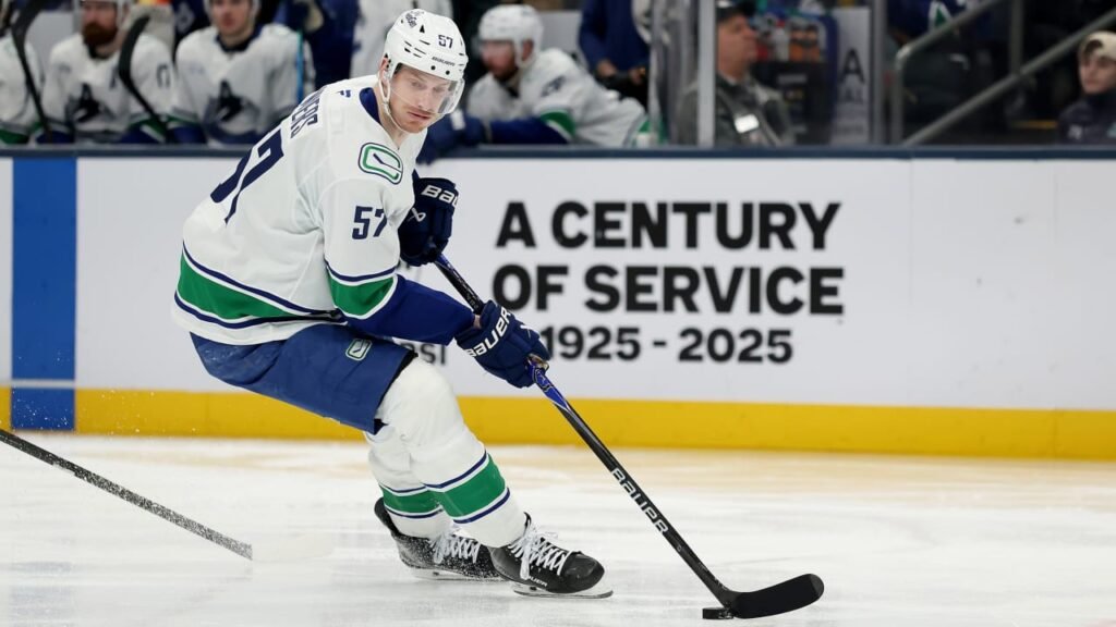 NHL Trade Buzz: Canucks segura Myers para fins de gerenciamento de escalação
