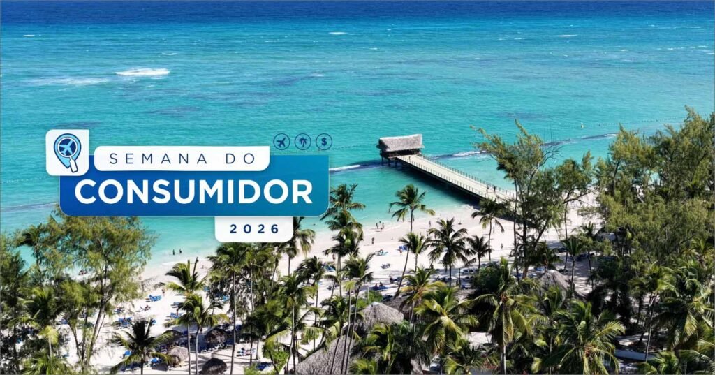 Semana do Consumidor! Pacotes para Punta Cana a partir de R$ 5.934 por pessoa + cupom exclusivo de até R$ 500 OFF