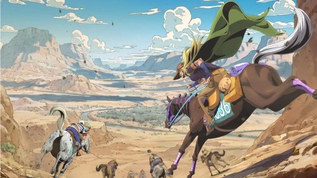 Jojo's Bizarre Adventure Steel Ball Run é ótimo: revisão