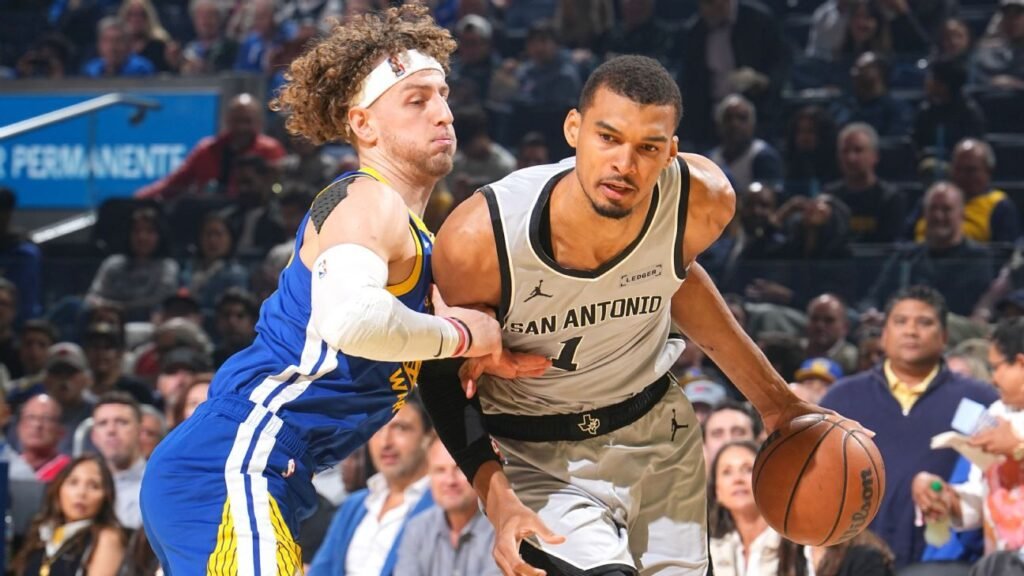 Spurs descartam os lesionados Victor Wembanyama e Stephon Castle