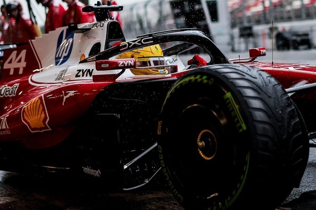 Hamilton surpreende com participação nos testes da Pirelli