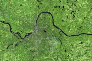 Chuvas de primavera saturam Michigan - NASA Science