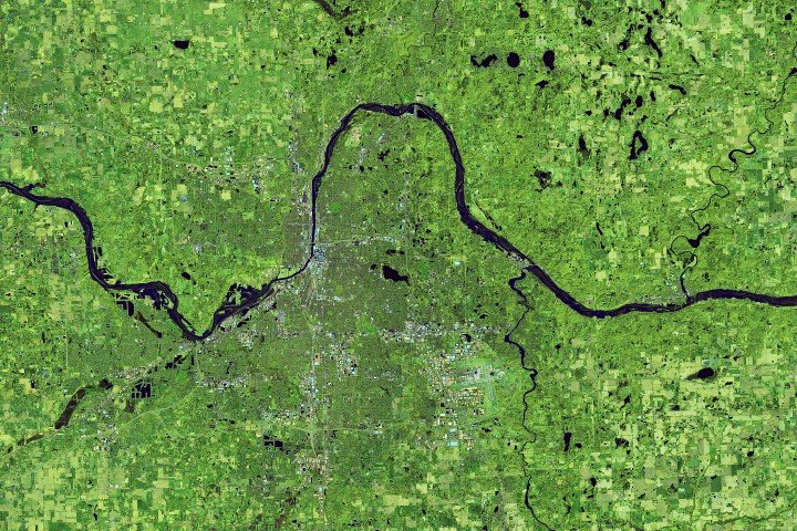 Chuvas de primavera saturam Michigan - NASA Science