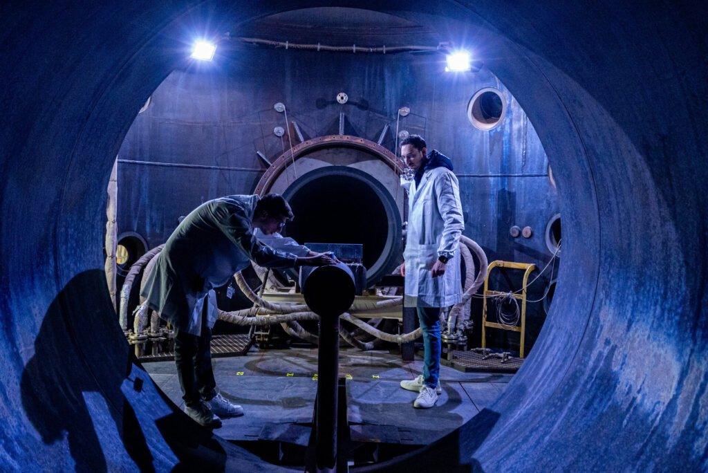 Testes de Space Rider com plasma quente para barriga e abas