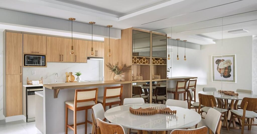 7 ideias de salas de jantar compactas com mesas redondas