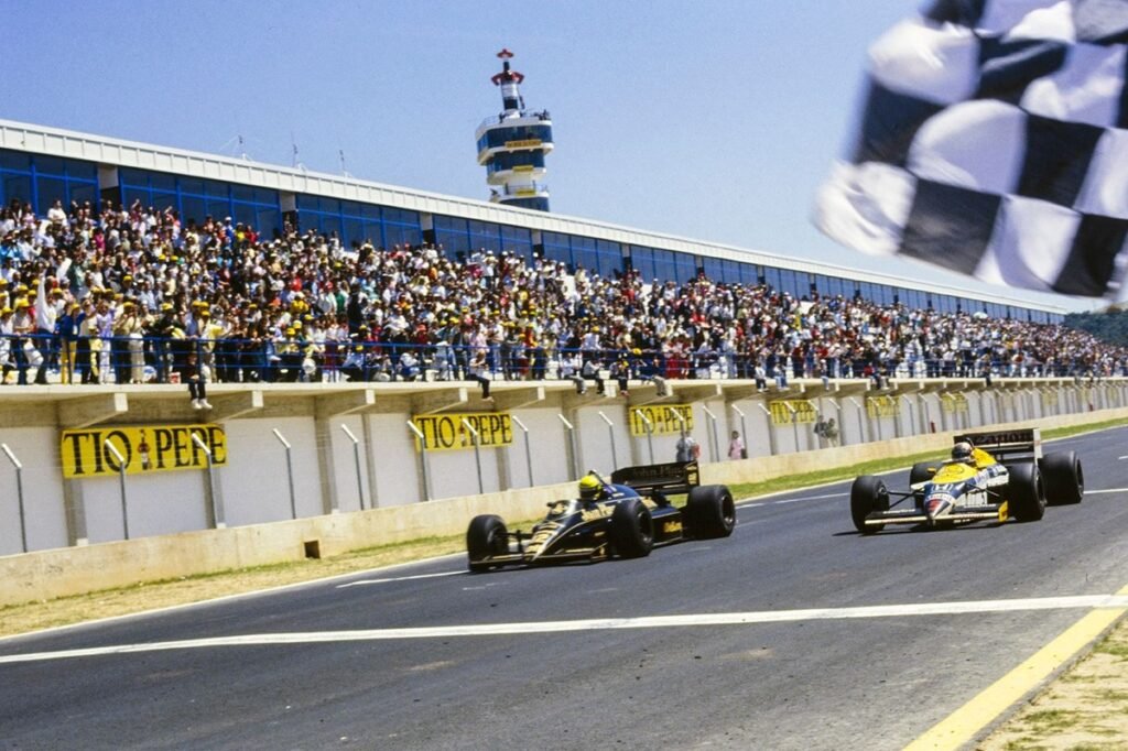 Há 40 anos, Senna vencia Mansell por apenas 0s014 na Espanha