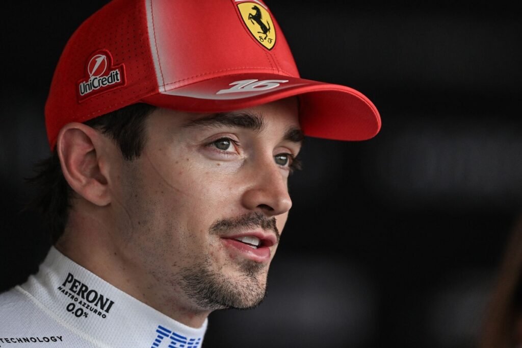 Leclerc indica maior fraqueza da Ferrari, mas mantém otimismo