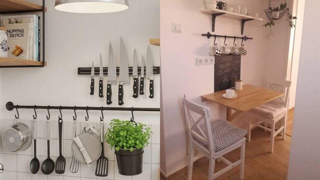 Cozinha pequena? 4 ideias práticas para ganhar espaço no ambiente