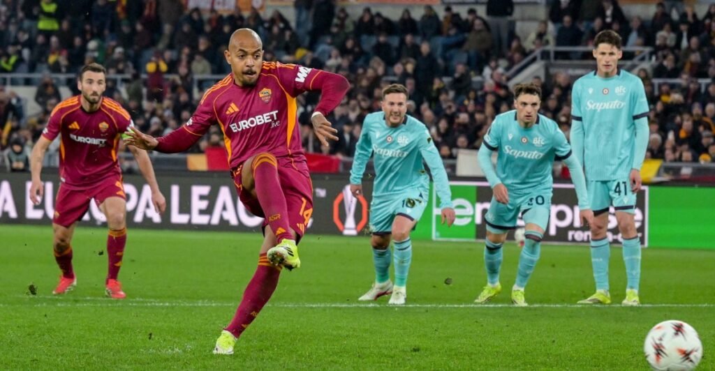 Roma enfrenta Bolonha com o destino europeu escapando de suas garras