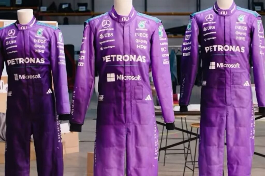 Mercedes lança macacão especial em parceria com o Nubank