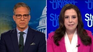 Tapper para Stefanik: Pedir a destruição de uma civilização inteira é bom ou ruim?