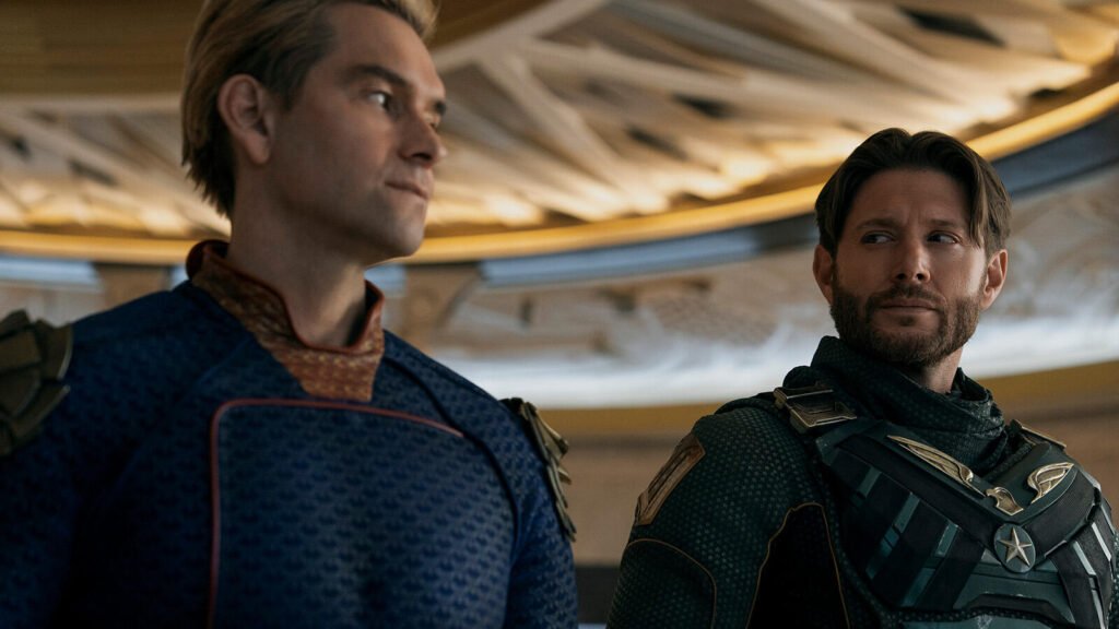 O showrunner de The Boys, Eric Kripke, diz que nunca fez 'episódios de preenchimento': 'Você está esperando uma enorme cena de batalha a cada episódio?'