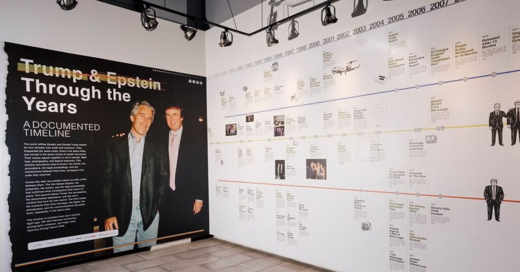 Uma biblioteca dedicada exclusivamente aos arquivos de Epstein será inaugurada em Nova York
