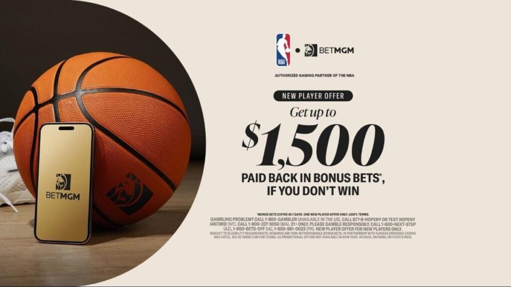 Use o código de bônus BetMGM CBSSPORTS para obter $ 1.500 em apostas bônus para Thunder-Lakers, UFC 328 no sábado
