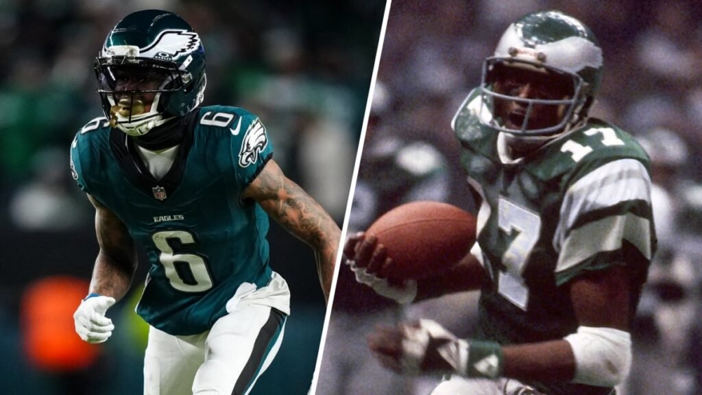 Será que DeVonta Smith pegará Harold Carmichael? – NBC Sports Filadélfia