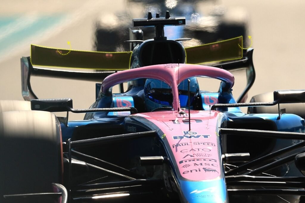 F1:Alpine recua de modelo de asa traseira e volta ao "antigo DRS"