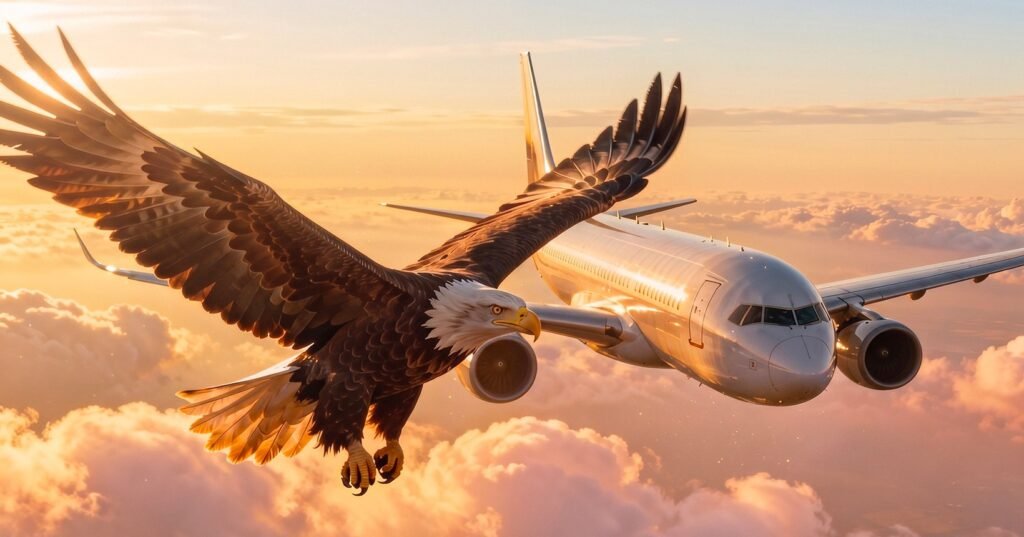 Natureza e tecnologia! Como as aves inspiram fabricantes de aviões a criar seus próprios "pássaros"