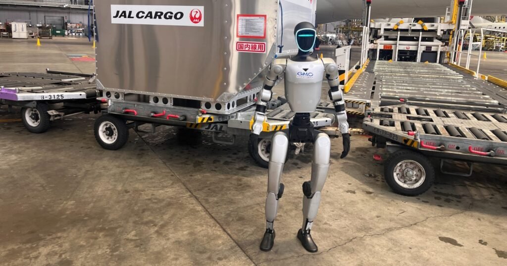 Companhia aérea japonesa iniciará testes com robôs humanoides em operações de solo