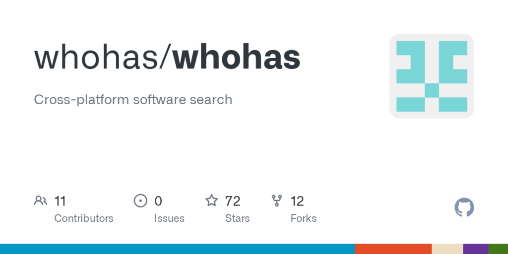 whohas/whohas: pesquisa de software multiplataforma · GitHub