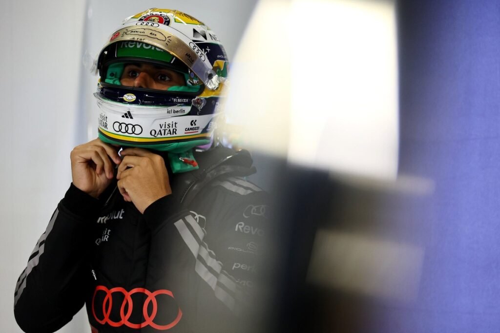 Bortoleto comemora evolução da Audi em treinos de Barcelona