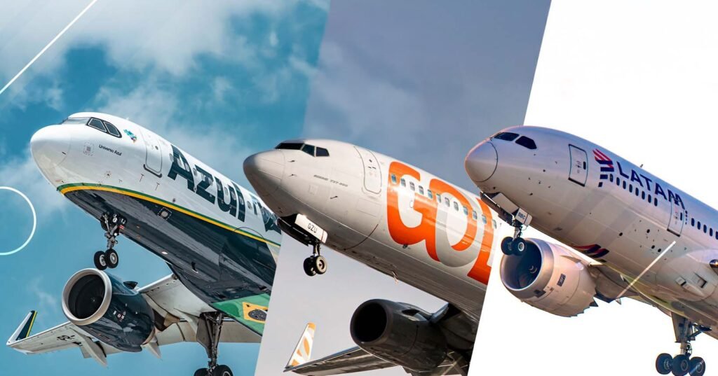 Madrugada de ofertas 🌙 Latam, Gol e Azul têm promoções de voos nacionais, a partir de R$ 241 ida e volta!
