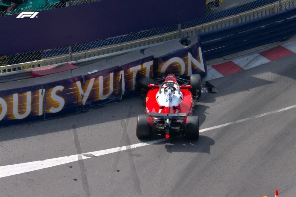 VÍDEO F1-Leclerc bate na reta final do GP de Mônaco e perde pódio