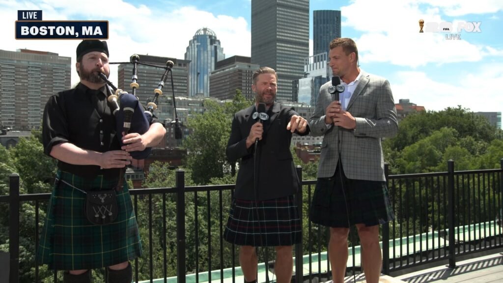 Julian Edelman e Rob Gronkowski prontos para se juntar ao Exército Tartan