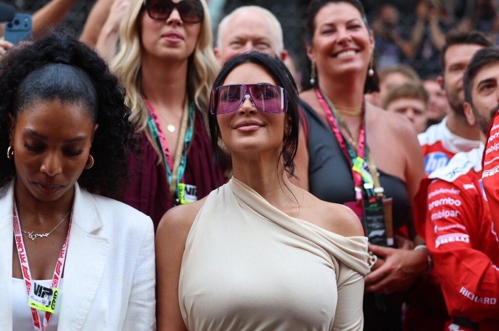 Hamilton agradece apoio de Kim Kardashian no GP de Mônaco