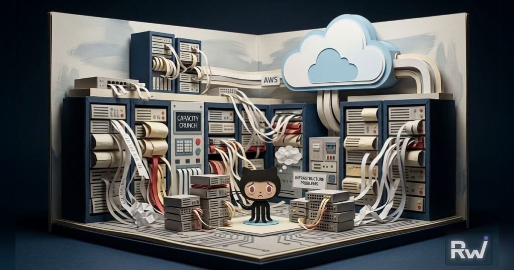 Microsoft recorre à AWS enquanto GitHub enfrenta crise de capacidade de IA