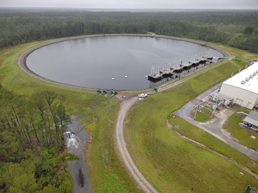 NASA drena reservatório de 66 milhões de galões para atualizar sistema de água crítico