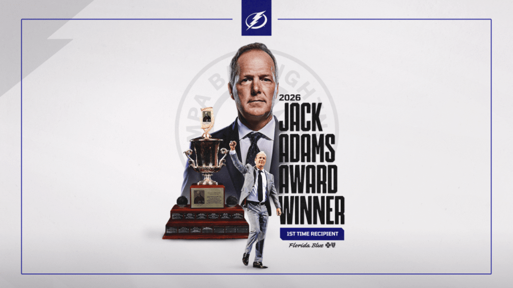 Cooper nomeado vencedor do prêmio Jack Adams de 2026