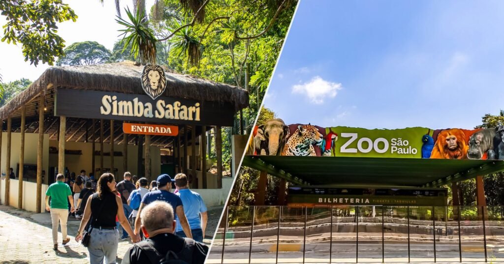Ingressos para o Zoo São Paulo ou Simba Safari a partir de R$ 51 com cupom exclusivo de 15% OFF!