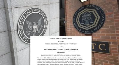 SEC e CFTC encerram anos de rivalidade com acordo que significará supervisão combinada de criptografia
