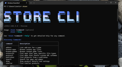 Agora você pode instalar e atualizar aplicativos da Microsoft Store usando a linha de comando