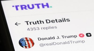 DJT Trump Media em negociações para desmembrar o Truth Social