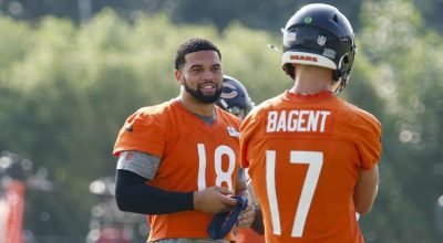 Quem é o quarterback reserva dos Bears? Gráfico de profundidade QB de 2026 de Chicago atrás de Caleb Williams