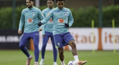 Seleção realiza primeiro treino para amistosos na Europa