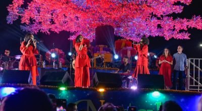 Vitória inaugurou a Vila de Natal na Praça do Papa
