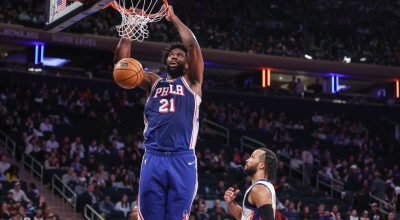 A primeira enterrada de Joel Embiid na temporada estimula Sixers em ascensão