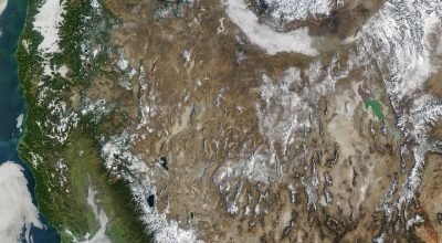 O oeste enfrenta seca de neve