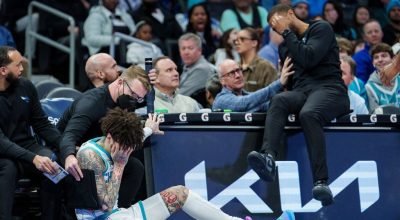 O técnico do Hornets, Lee, pede desculpas pela colisão 'tola' de LaMelo Ball