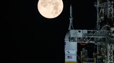 Lua Cheia Sobre Ártemis II