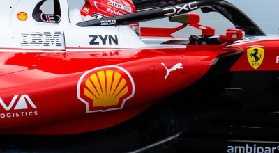 Ferrari anda bem mesmo sem Duto S na lateral do carro