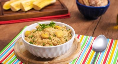 Farofa de banana com cream cracker: rápida e surpreendente