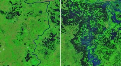 Inundações na estação seca inundam o norte da Colômbia